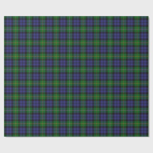 Scottish Campbell Family Tartan Pattern Cadeaupapier (Vlak)