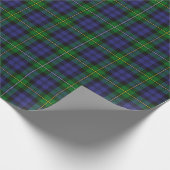 Scottish Campbell Family Tartan Pattern Cadeaupapier (Hoek)