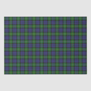 Scottish Campbell Family Tartan Pattern Tissuepapier