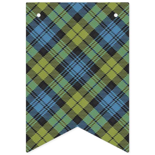 Scottish Campbell Family Tartan Vlaggetjes (Tweede vlag)