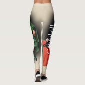 Scottish Campbell Tartan door R.R. McIan Leggings (Achterkant)