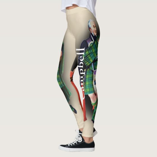 Scottish Campbell Tartan door R.R. McIan Leggings (Links)