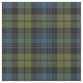 Scottish Campbell Tartan Pset Fabric Stof (Close Up)