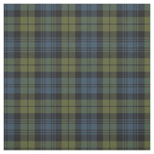 Scottish Campbell Tartan Pset Fabric Stof (Swatch)