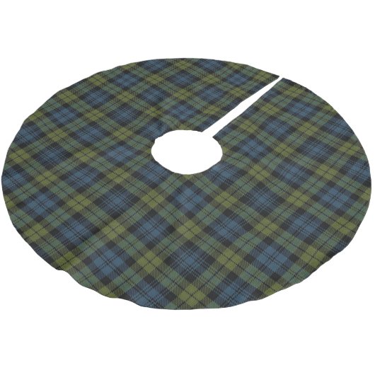 Scottish Campbell Tartan Pset Kerstboom Rok (Gekanteld)