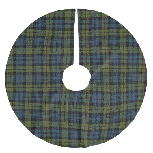 Scottish Campbell Tartan Pset Kerstboom Rok (Voorkant)