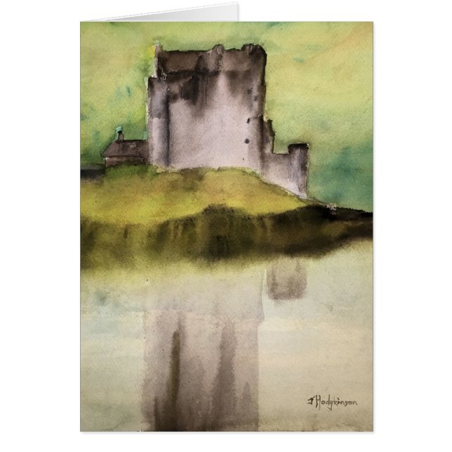 SCOTTISH CASTLAND KAART (Voorkant)