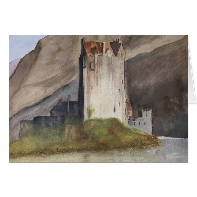 SCOTTISH CASTLAND KAART (Voorkant Horizontaal)