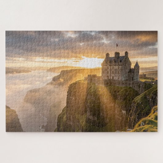 Scottish Castle Jigsaw Puzzle Legpuzzel (Horizontaal)