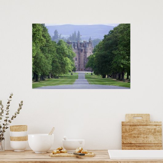 Scottish Castle Poster (Keuken)