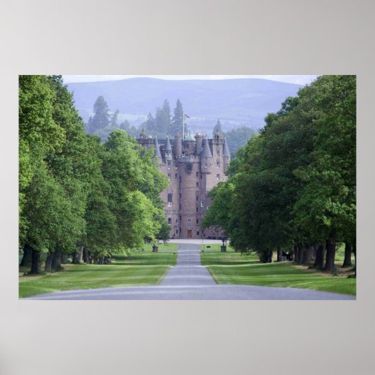 Scottish Castle Poster (Voorkant)