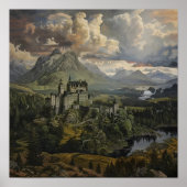 Scottish Castle Poster (Voorkant)