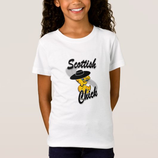 Scottish Chick #4 T-shirt (Voorkant)