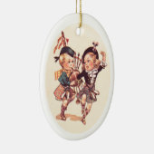 Scottish Children Dancing Keramisch Ornament (Rechts)