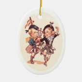Scottish Children Dancing Keramisch Ornament (Voorkant)