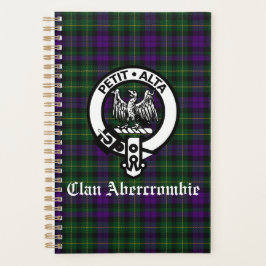 Scottish Clan Abercrombie Crest & Tartan Planner