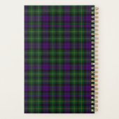 Scottish Clan Abercrombie Crest & Tartan Planner (Achterkant)