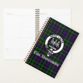 Scottish Clan Abercrombie Crest & Tartan Planner (Display)