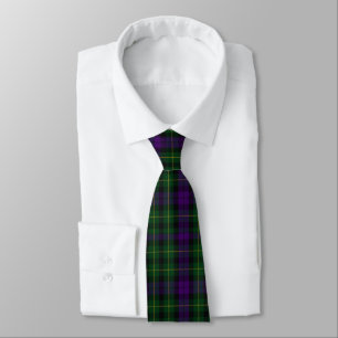 Scottish Clan Abercrombie Tartan Pattern   Stropdas