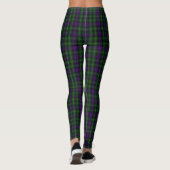 Scottish Clan Abercrombie Tartan Pset Pattern Leggings (Achterkant)