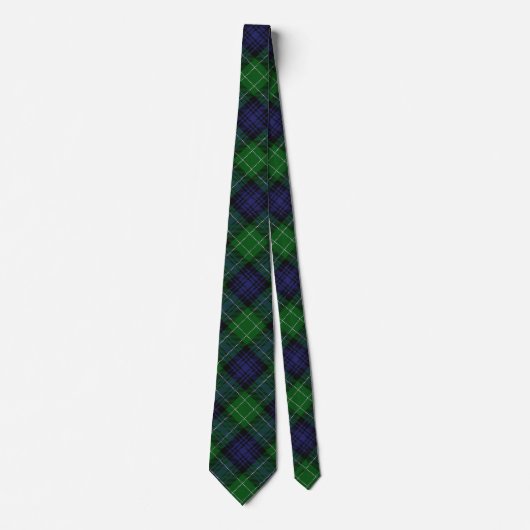 Scottish Clan Abercrombie Tartan Stropdas (Voorkant)