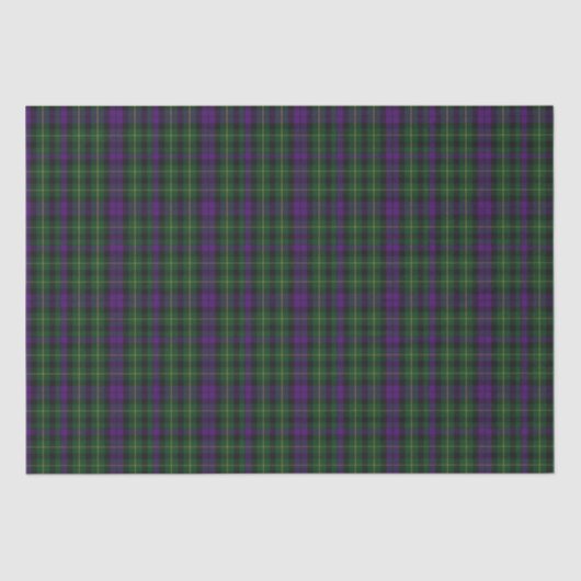 Scottish Clan Abercrombie Tartan Tissuepapier (Voorkant)