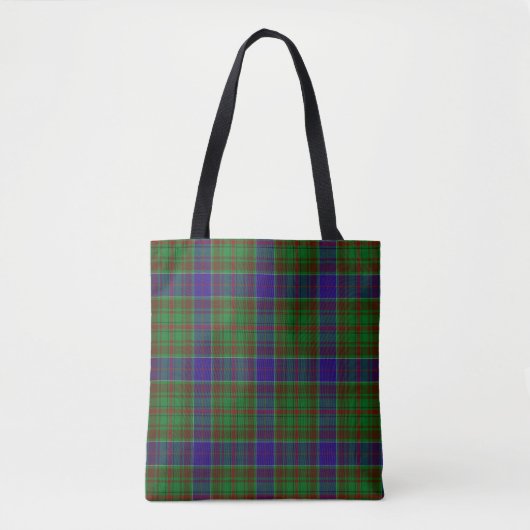 Scottish Clan Adam Tartan Pset Tote Bag (Voorkant)
