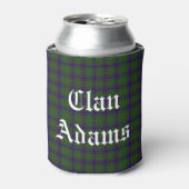 Scottish Clan Adams Tartan Blikjeskoeler (Blikje Voorkant)