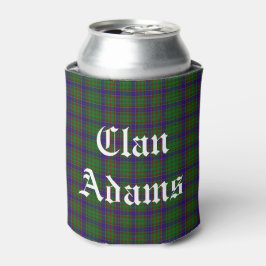 Scottish Clan Adams Tartan Blikjeskoeler