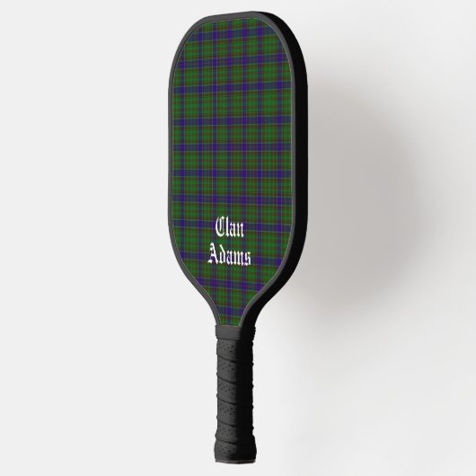 Scottish Clan Adams Tartan Custom Pickleball Paddle (Links)