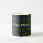 Scottish Clan Adams Tartan Koffiemok (Center)