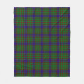 Scottish Clan Adams Tartan Pset Fleece Deken (Voorkant)