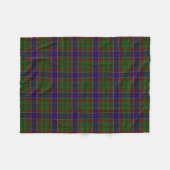 Scottish Clan Adams Tartan Pset Fleece Deken (Voorkant (Horizontaal))