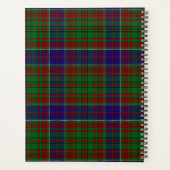 Scottish Clan Adams Tartan Pset Planner (Achterkant)