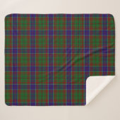 Scottish Clan Adams Tartan Pset Sherpa Deken (Voorkant (horizontaal))