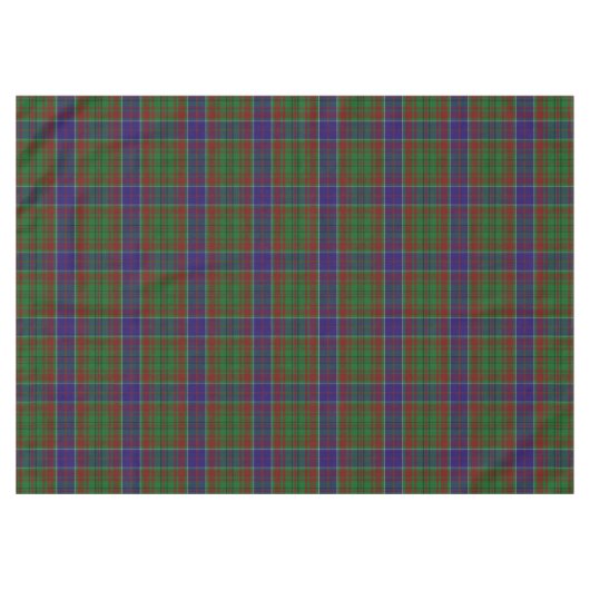 Scottish Clan Adams Tartan Pset Tafelkleed (Voorkant (Horizontaal))