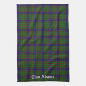 Scottish Clan Adams Tartan Theedoek (Verticaal)