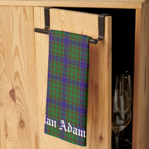 Scottish Clan Adams Tartan Theedoek