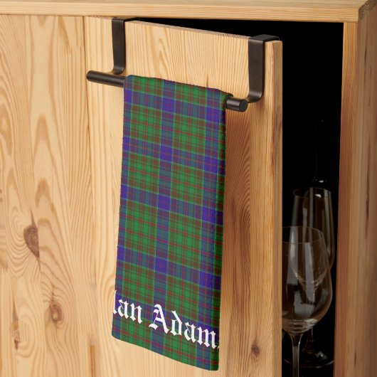 Scottish Clan Adams Tartan Theedoek (Derde Gevouwen)