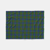 Scottish Clan Agnew Classic Tartan Fleece Deken (Voorkant (Horizontaal))