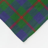 Scottish Clan Agnew Classic Tartan Fleece Deken (Hoek)