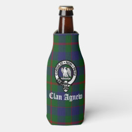 Scottish Clan Agnew Crest & Tartan Flesjeskoeler