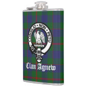Scottish Clan Agnew Crest & Tartan Heupfles (Links)