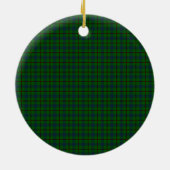 Scottish Clan Agnew Hunting Tartan and Crest Keramisch Ornament (Achterkant)