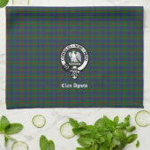 Scottish Clan Agnew Tartan Crest Theedoek (Gevouwen)