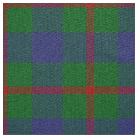 Scottish Clan Agnew Tartan Pset Stof (Swatch)