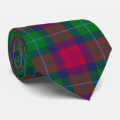 Scottish Clan Akins Tartan Pset Stropdas (Opgerold)