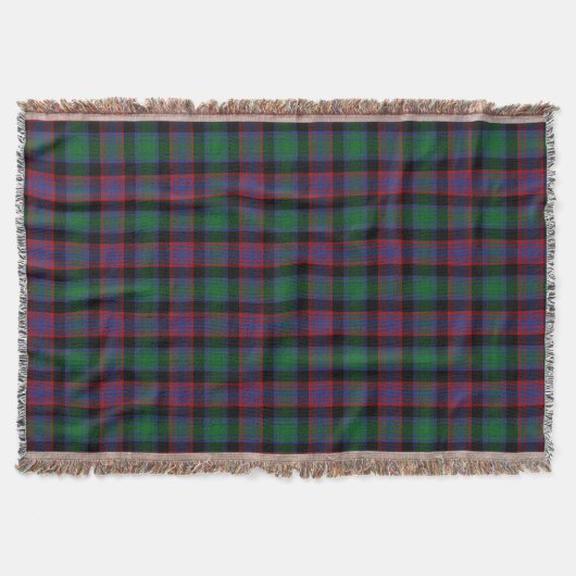 Scottish Clan Alexander Hunting Tartan Pset Deken (Voorkant)