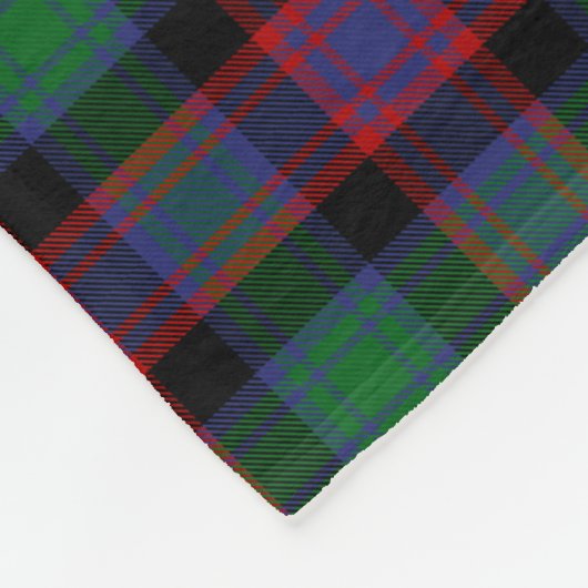 Scottish Clan Alexander Hunting Tartan Pset Fleece Deken (Hoek)