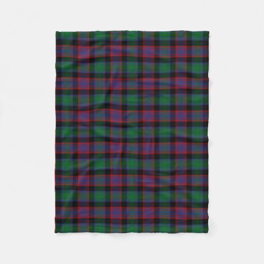 Scottish Clan Alexander Hunting Tartan Pset Fleece Deken (Voorkant)